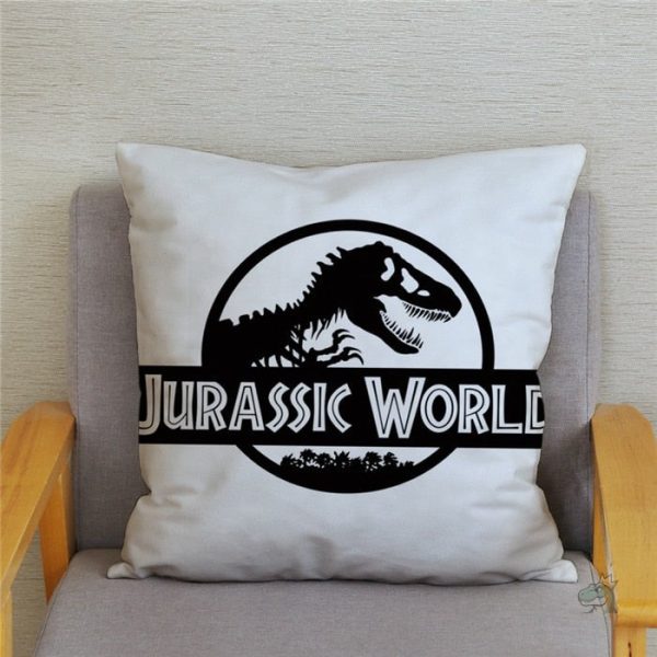Coussin dinosaure avec design amusant