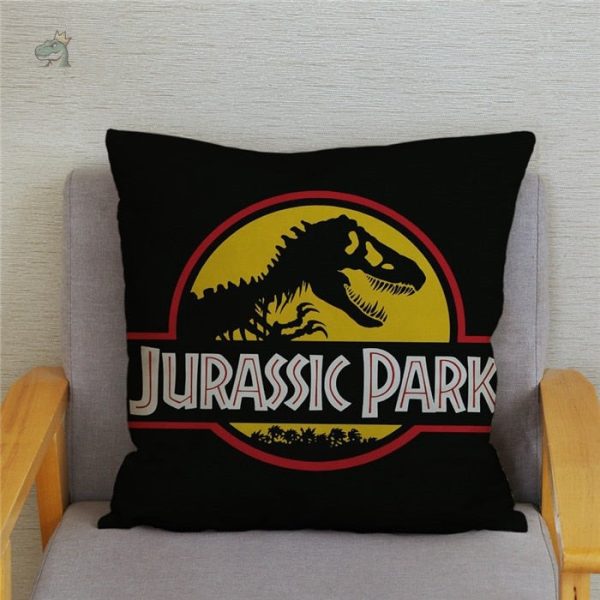 Coussin doux dinosaure