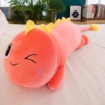 Coussin décoratif en forme de dinosaure pour un style ludique
