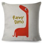 Coussin dinosaure pour jouer et se reposer