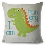 Coussin dinosaure petit modèle - vue 2