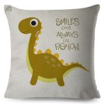 Coussin dino mignon pour décoration