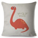 Coussin dinosaure idéal pour les petits