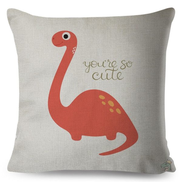 Coussin dinosaure idéal pour les petits