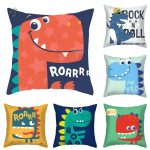 Coussin voyage enfant dinosaure