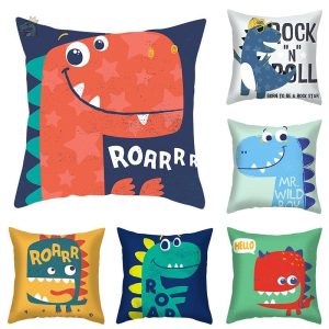 Coussin voyage enfant dinosaure