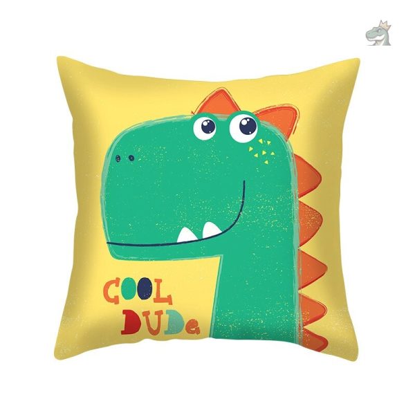 Coussin dinosaure doux pour les siestes en voyage