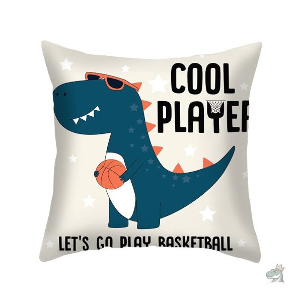 Coussin de voyage enfant avec design dinosaure