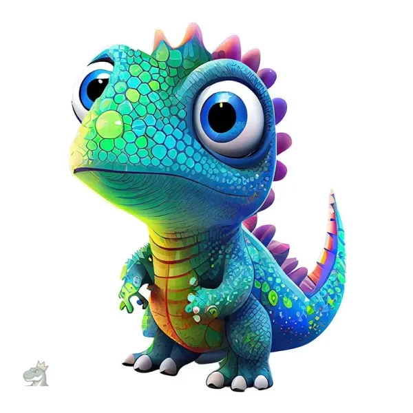 Autocollant dinosaure T-rex, parfait pour la chambre d'enfant