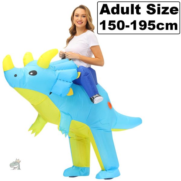 deguisement-de-dinosaure-adulte-1 Costume Dinosaure Cowboy pour adulte