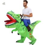 Costume dinosaure adulte pour cavalier en fête