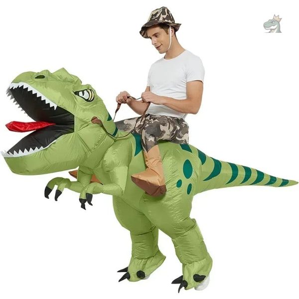 deguisement-dinosaure-gonflable-adulte-1 Costume dinosaure pour enfants, le Cavalier du Jurassique