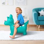 Accessoire de jardin ludique en forme de dinosaure