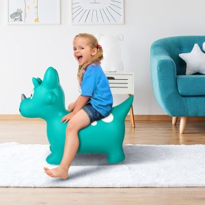 Accessoire de jardin ludique en forme de dinosaure