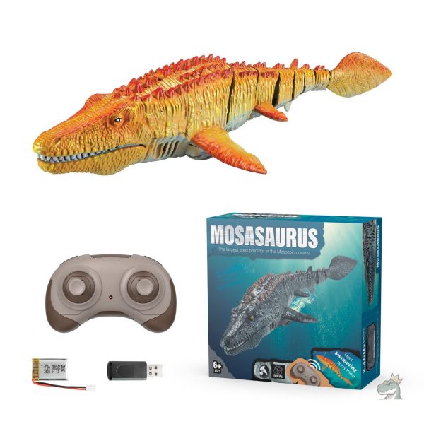 Modèle de dinosaure aquatique télécommandé pour les jeunes explorateurs