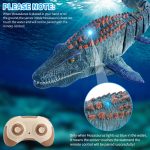Dinosaures télécommandés pour le divertissement aquatique des enfants