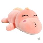 Peluche dinosaure style coussin pour fille
