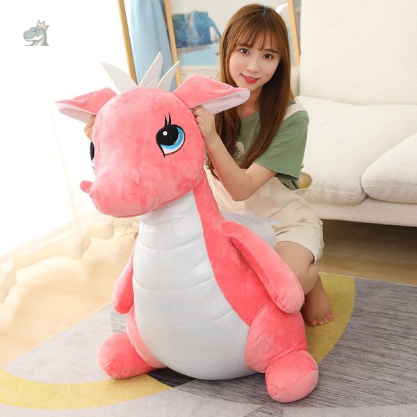 dinosaure-geant-peluche-1 Peluche dinosaure géant rose de 40 à 80 cm