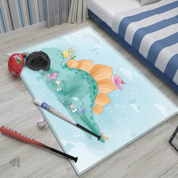 Tapis en forme de dinosaure pour jouer et se détendre