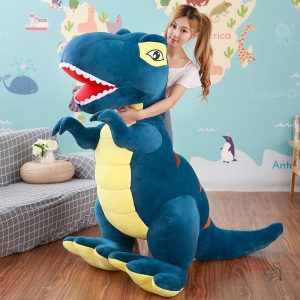 Jouet en peluche dinosaure, T Rex idéal pour câliner et jouer