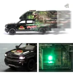 Voiture dinosaure inspirée de Jurassic Park