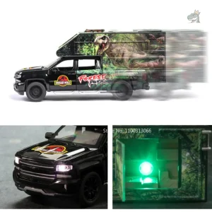 Voiture dinosaure inspirée de Jurassic Park