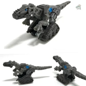 Robot dinosaure Vélociraptor sur chenilles, jouet interactif