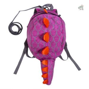 Sac à dos enfant dinosaure, style vibrant et ludique