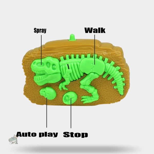 Dino télécommandé inspiré de Jurassic World, ludique