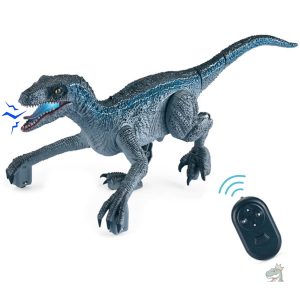 Modèle Raptor Blue télécommandé pour aventures préhistoriques