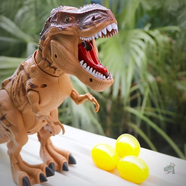 Dinosaure télécommandé avec fonction de cracher du feu