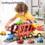 Autobus en forme de dinosaure amusant