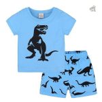 Pyjama dinosaure pour enfant, idéal pour l'été