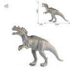 Figurine d'allosaure en plastique, modèle de dinosaure réaliste