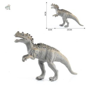 Figurine d'allosaure en plastique, modèle de dinosaure réaliste