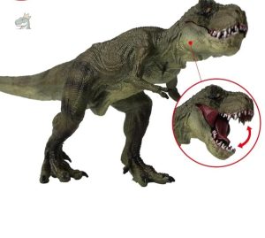 Détails réalistes d'une figurine de dinosaure T-Rex