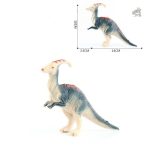 Figurine dinosaure marin parasite en plastique détaillé