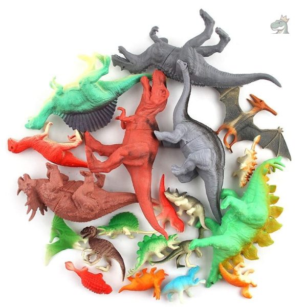 Figurines de dinosaures pour jeux et décorations, 12 modèles différents