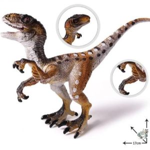 Figurine Raptor réaliste en modèle de dinosaure