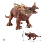 Figurine réaliste de Styracosaure, dinosaure en plastique
