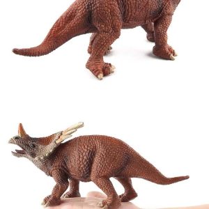 Modèle de dinosaure Styracosaure, figurine détaillée pour collection