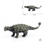 Figurine dinosaure Saichania en détail