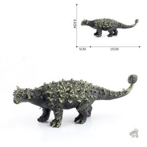 Figurine dinosaure Saichania en détail
