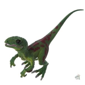 Raptor, figurine colorée pour collection de dinosaures
