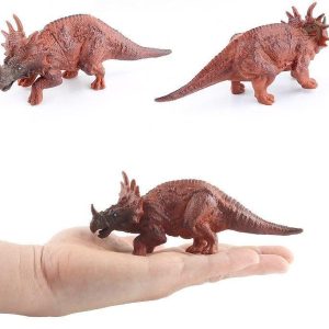 Jouet dinosaure Tricératops, idéal pour les collections et jeux d’enfants