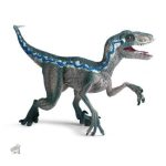 Détails du Velociraptor, figurine dinosaure emblématique