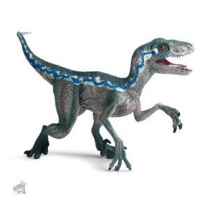 Détails du Velociraptor, figurine dinosaure emblématique