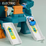 Garage pour voitures en forme de dinosaure T-Rex