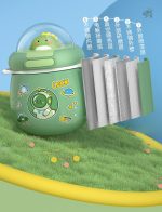 Gourde amusante avec design dinosaure pour les sorties