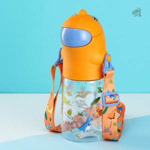 Gourde pour enfant au design dinosaure amusant